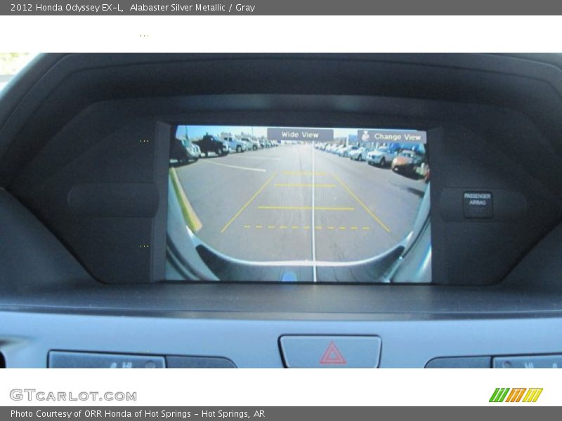 Alabaster Silver Metallic / Gray 2012 Honda Odyssey EX-L