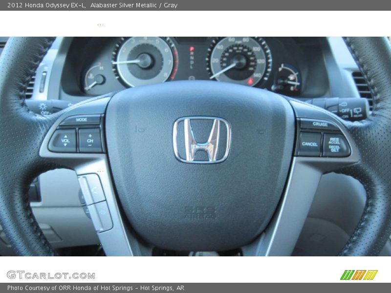  2012 Odyssey EX-L Steering Wheel
