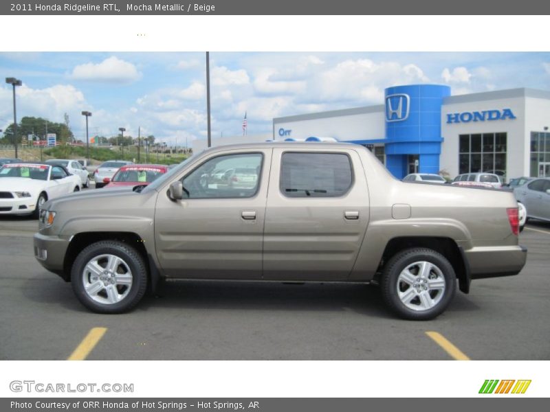  2011 Ridgeline RTL Mocha Metallic