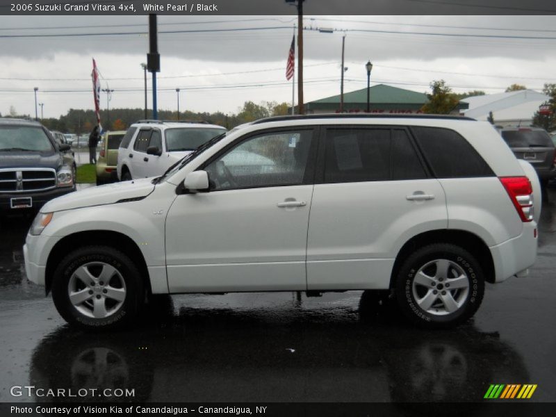 White Pearl / Black 2006 Suzuki Grand Vitara 4x4