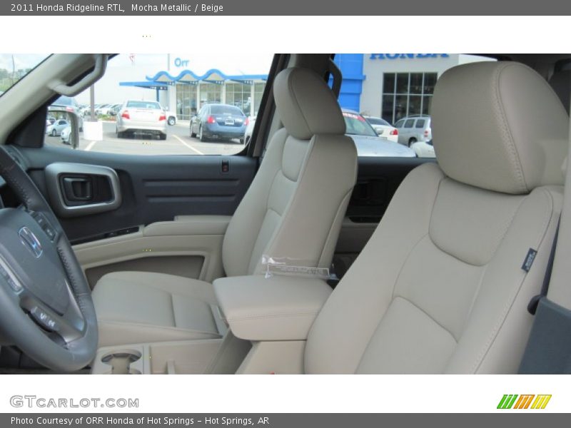  2011 Ridgeline RTL Beige Interior