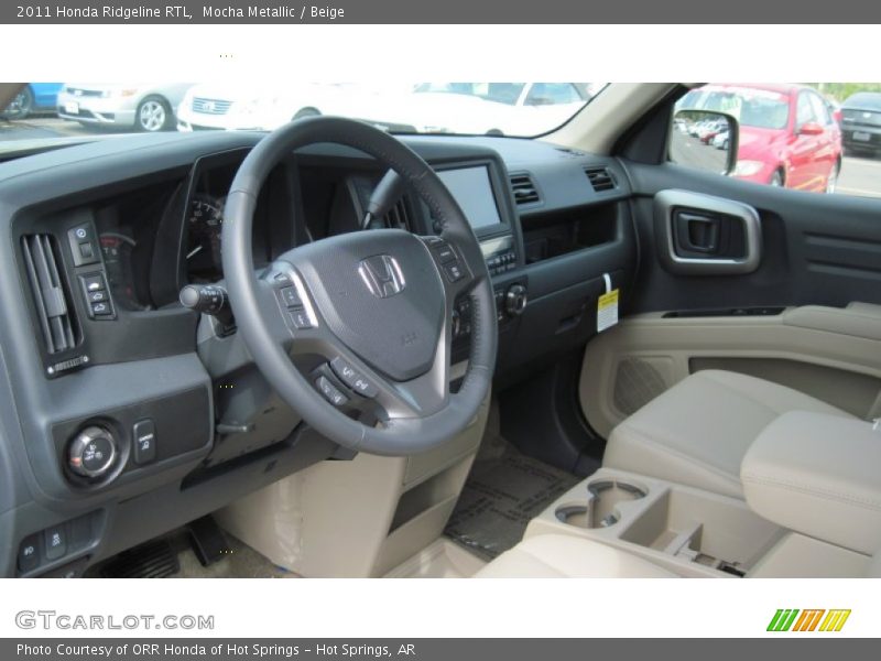 2011 Ridgeline RTL Beige Interior