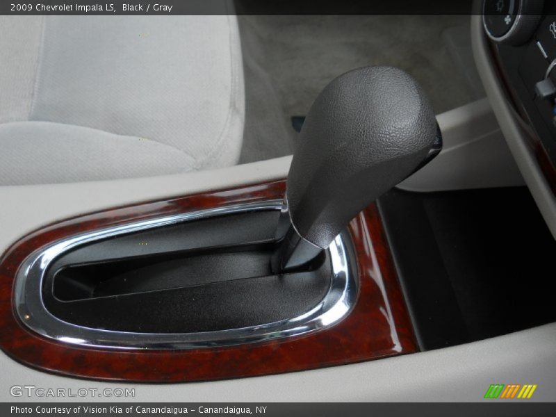 Black / Gray 2009 Chevrolet Impala LS