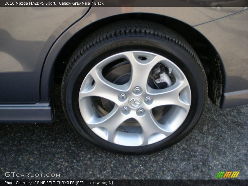 Galaxy Gray Mica / Black 2010 Mazda MAZDA5 Sport