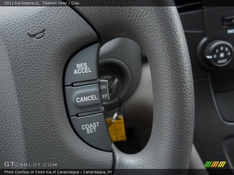 Titanium Silver / Gray 2011 Kia Sedona LX