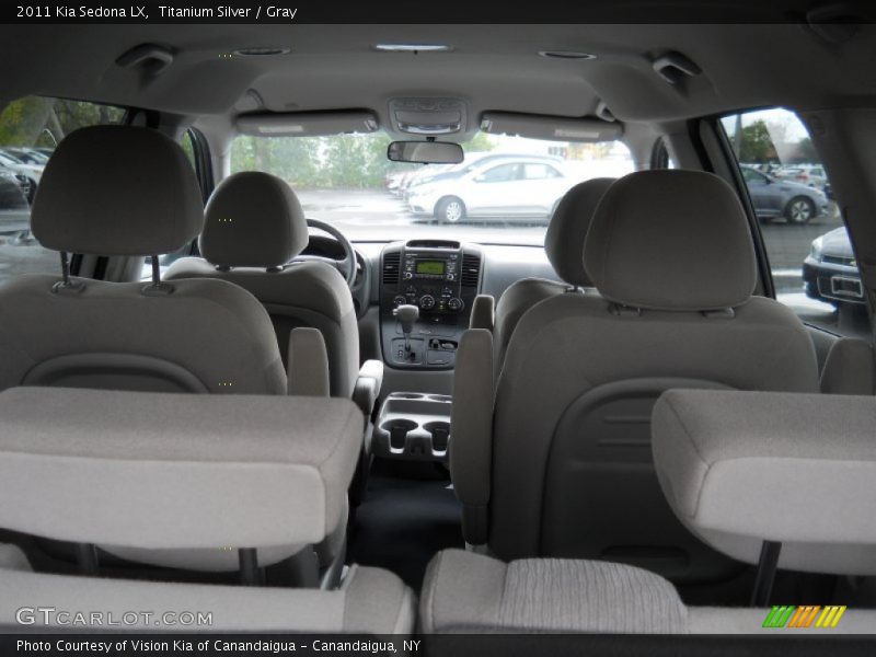 Titanium Silver / Gray 2011 Kia Sedona LX