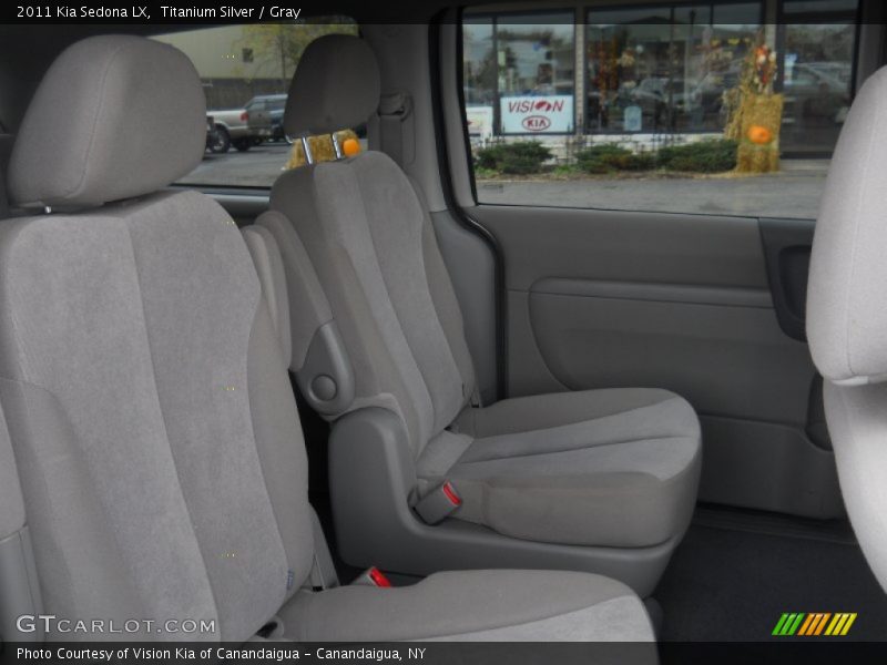 Titanium Silver / Gray 2011 Kia Sedona LX