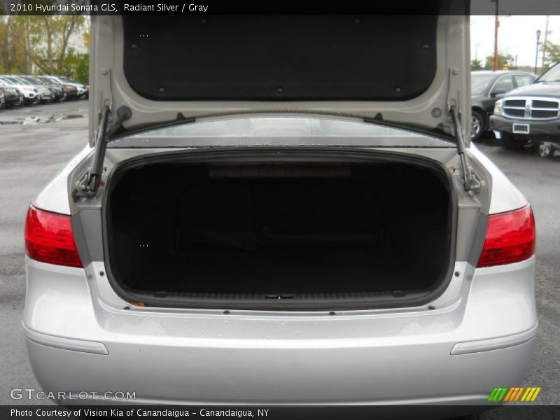 Radiant Silver / Gray 2010 Hyundai Sonata GLS