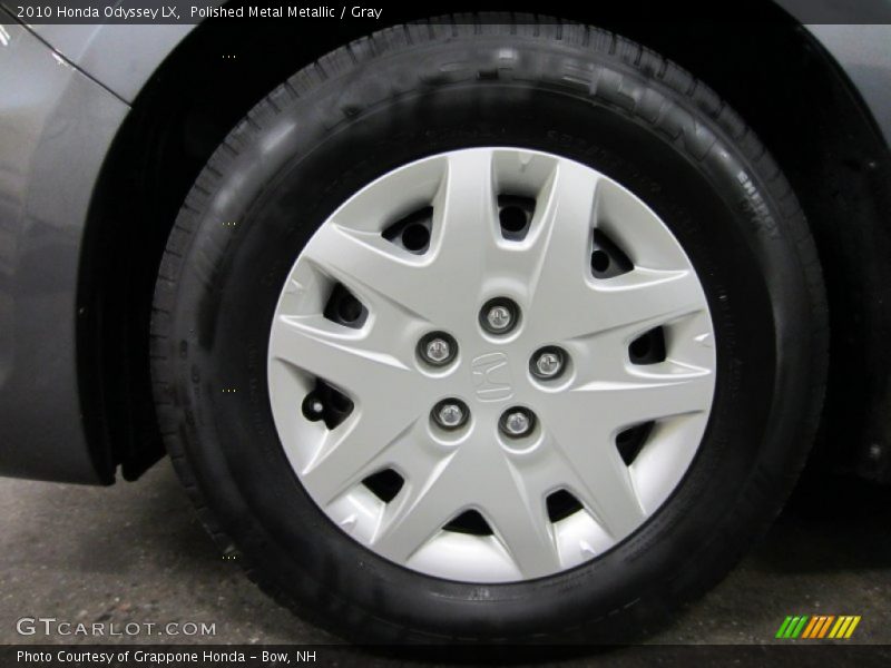 Polished Metal Metallic / Gray 2010 Honda Odyssey LX
