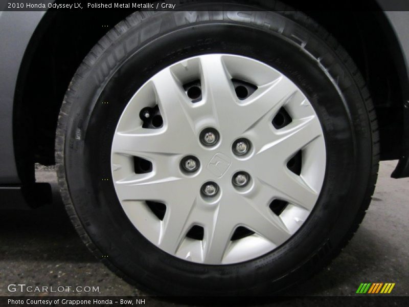 Polished Metal Metallic / Gray 2010 Honda Odyssey LX