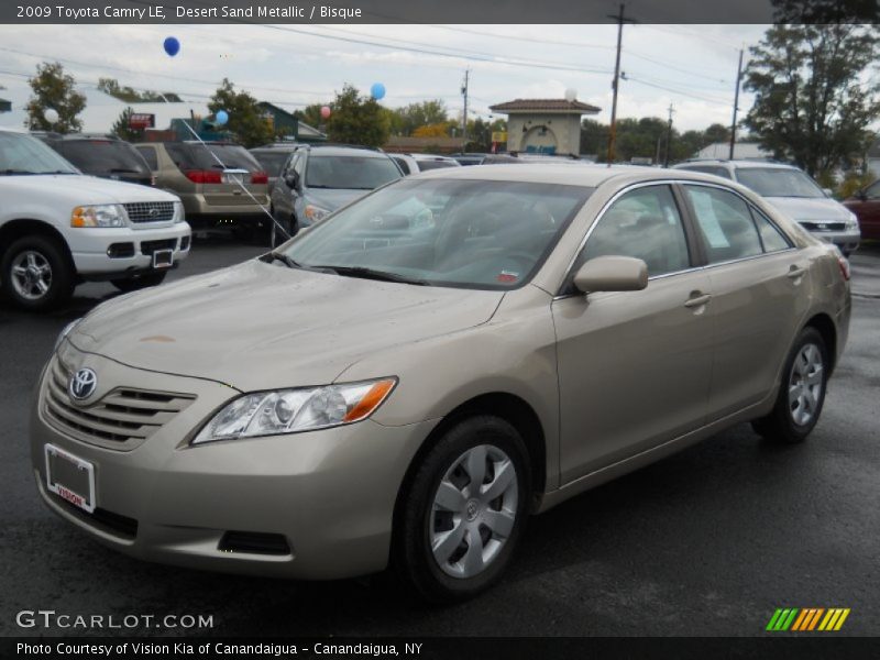 Desert Sand Metallic / Bisque 2009 Toyota Camry LE