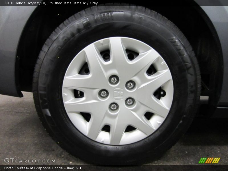 Polished Metal Metallic / Gray 2010 Honda Odyssey LX
