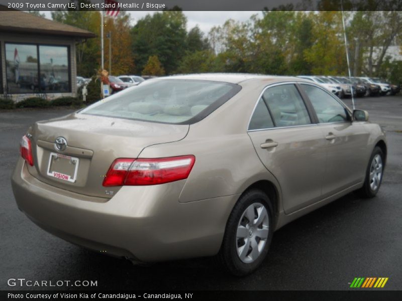 Desert Sand Metallic / Bisque 2009 Toyota Camry LE