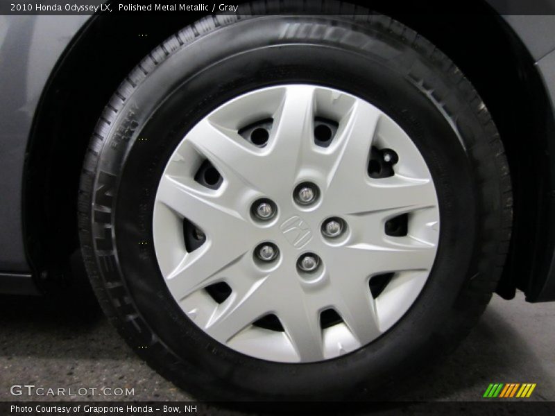 Polished Metal Metallic / Gray 2010 Honda Odyssey LX