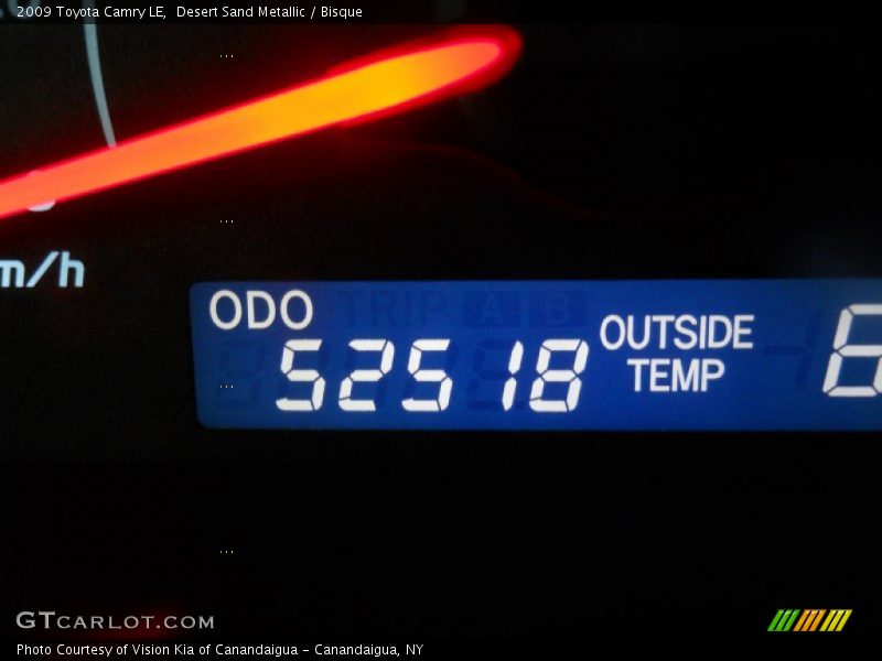 Desert Sand Metallic / Bisque 2009 Toyota Camry LE