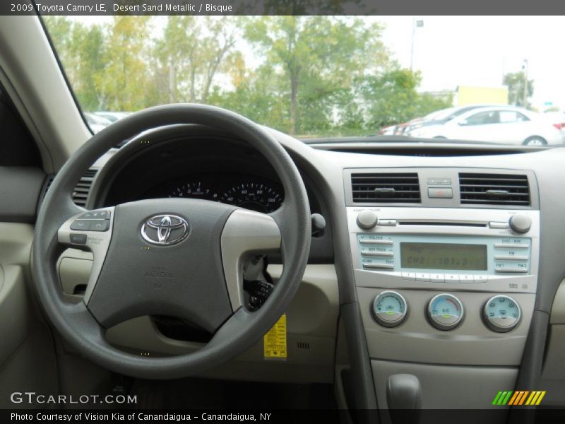 Desert Sand Metallic / Bisque 2009 Toyota Camry LE