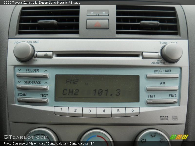 Desert Sand Metallic / Bisque 2009 Toyota Camry LE