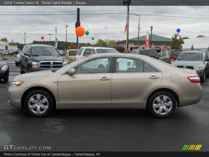 Desert Sand Metallic / Bisque 2009 Toyota Camry LE