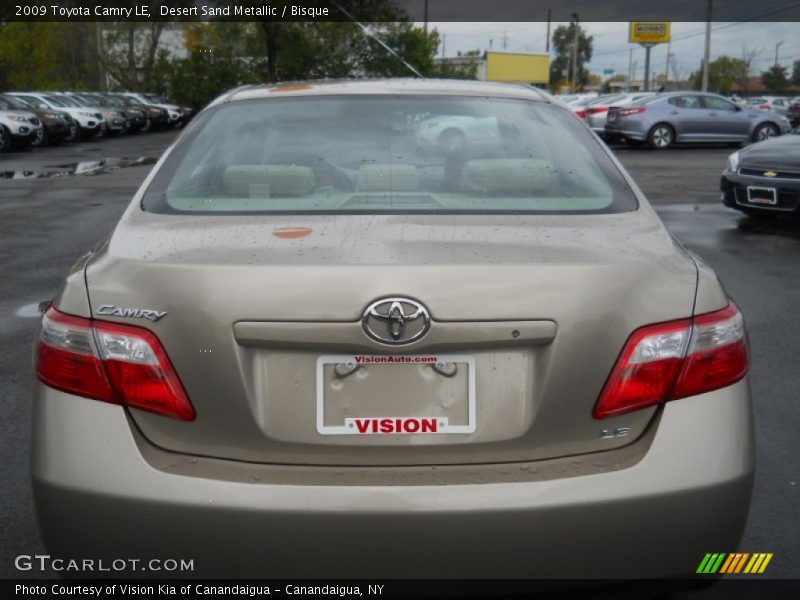 Desert Sand Metallic / Bisque 2009 Toyota Camry LE