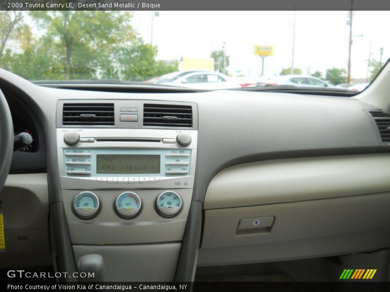 Desert Sand Metallic / Bisque 2009 Toyota Camry LE