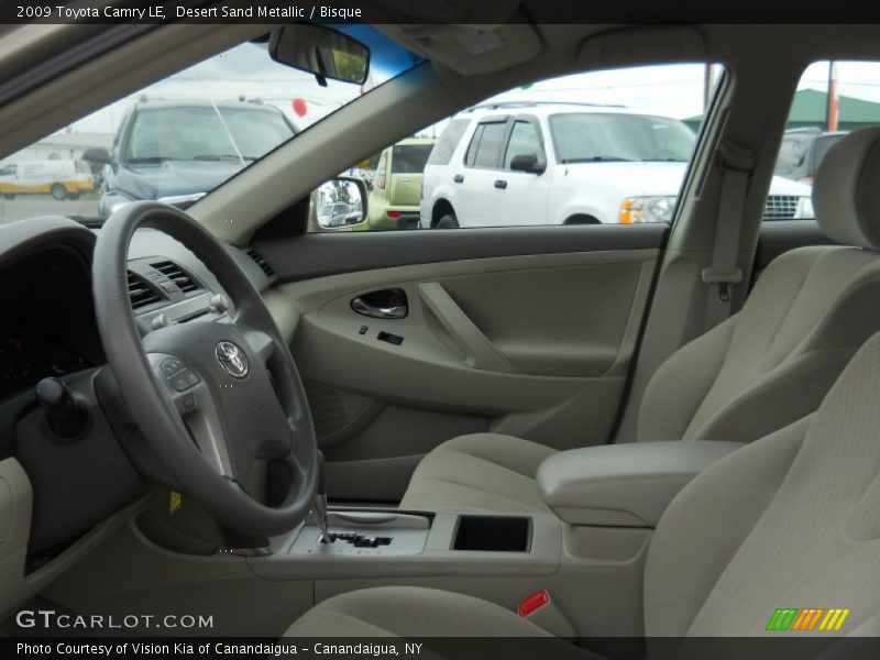 Desert Sand Metallic / Bisque 2009 Toyota Camry LE