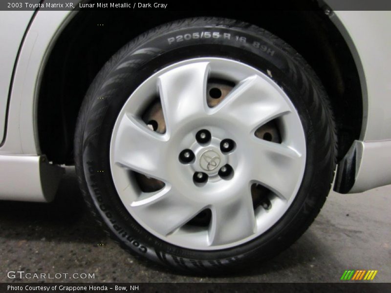 Lunar Mist Metallic / Dark Gray 2003 Toyota Matrix XR
