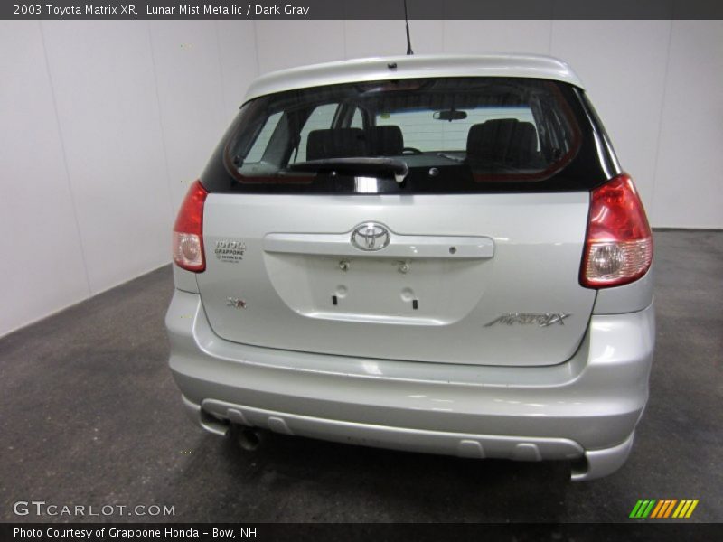 Lunar Mist Metallic / Dark Gray 2003 Toyota Matrix XR