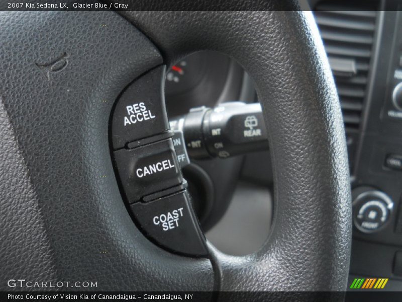 Glacier Blue / Gray 2007 Kia Sedona LX