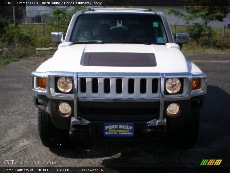 Birch White / Light Cashmere/Ebony 2007 Hummer H3 X