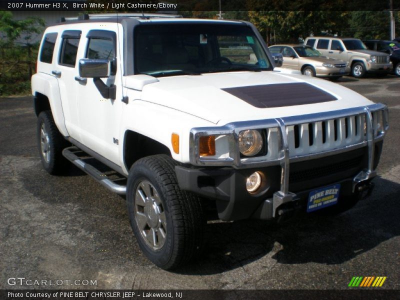 Birch White / Light Cashmere/Ebony 2007 Hummer H3 X