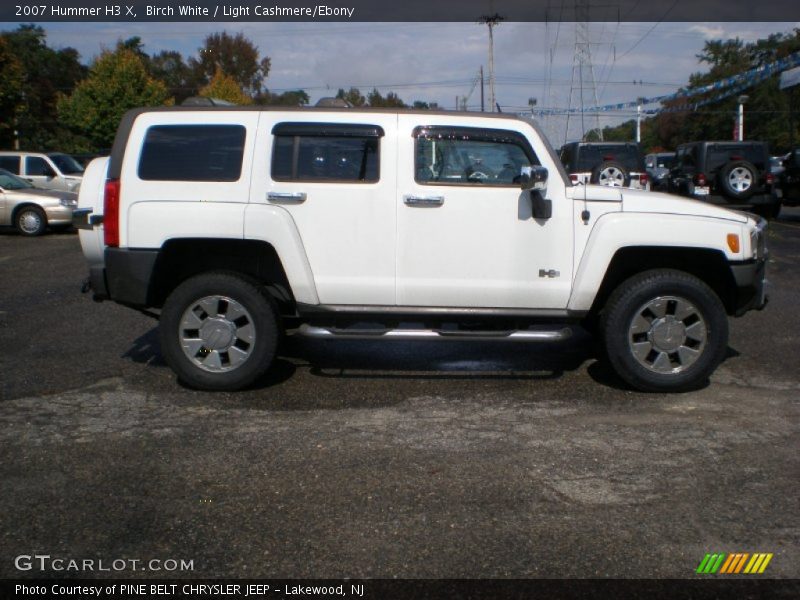 Birch White / Light Cashmere/Ebony 2007 Hummer H3 X