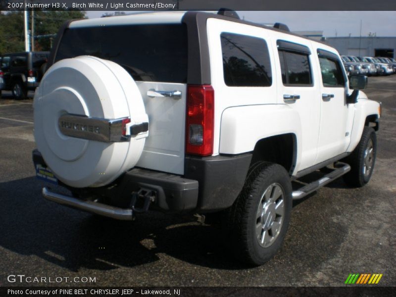 Birch White / Light Cashmere/Ebony 2007 Hummer H3 X