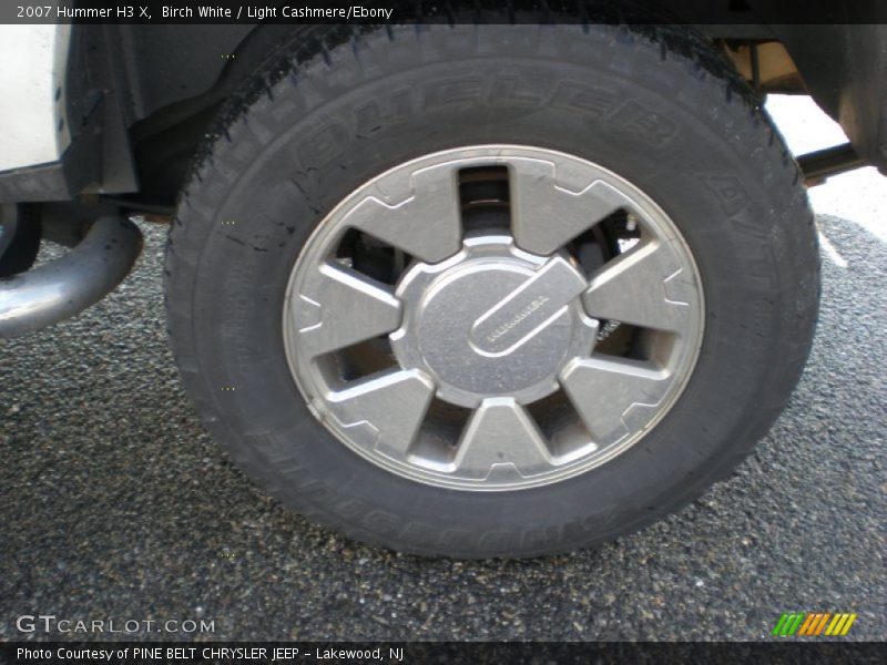 Birch White / Light Cashmere/Ebony 2007 Hummer H3 X