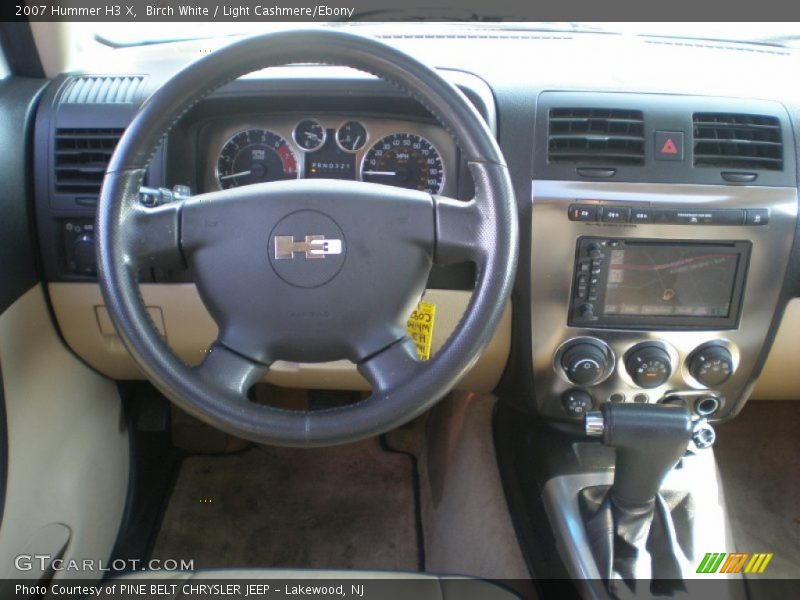 Birch White / Light Cashmere/Ebony 2007 Hummer H3 X