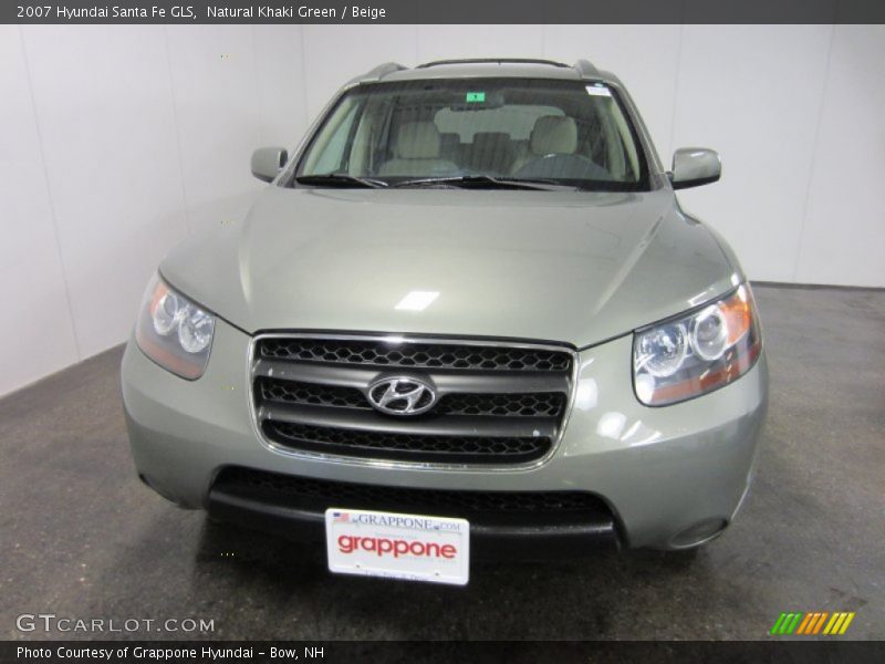 Natural Khaki Green / Beige 2007 Hyundai Santa Fe GLS
