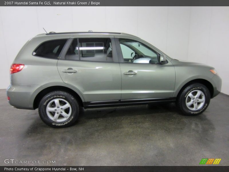 Natural Khaki Green / Beige 2007 Hyundai Santa Fe GLS