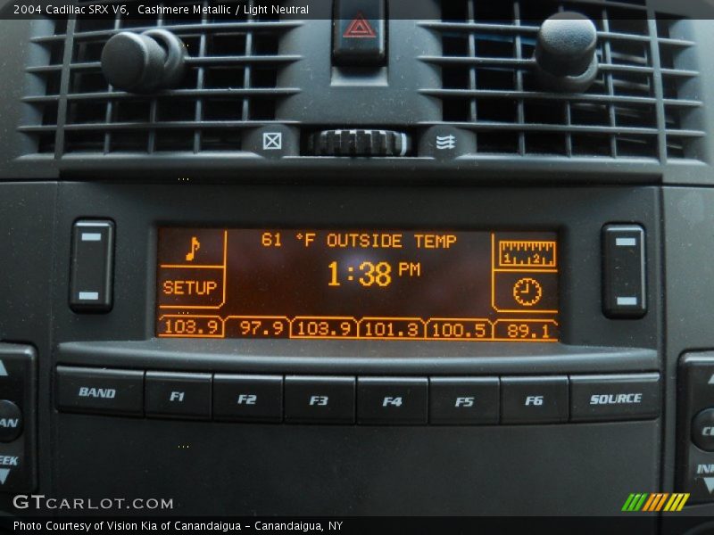 Cashmere Metallic / Light Neutral 2004 Cadillac SRX V6