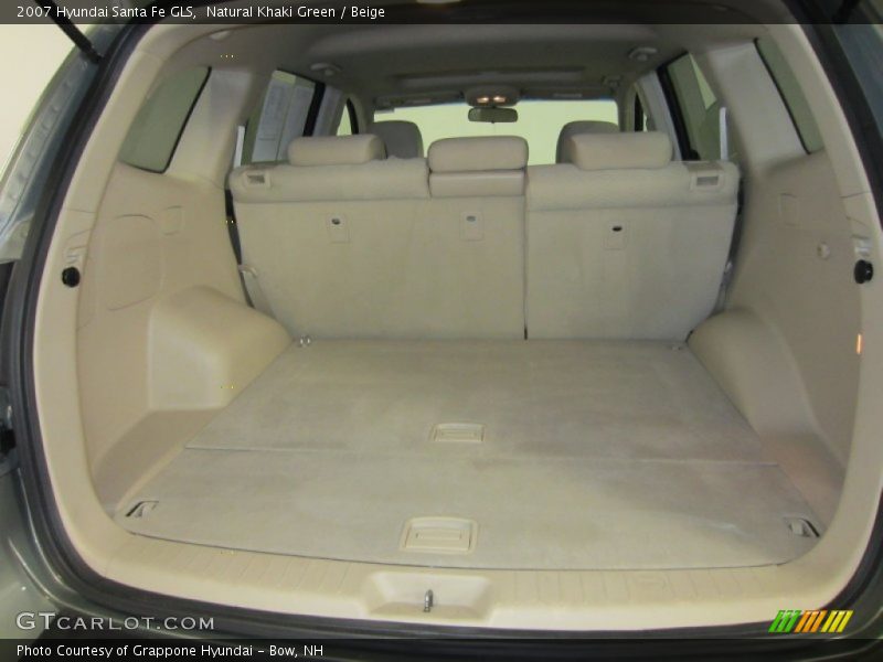 Natural Khaki Green / Beige 2007 Hyundai Santa Fe GLS