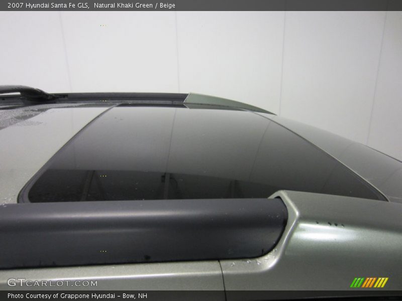 Natural Khaki Green / Beige 2007 Hyundai Santa Fe GLS