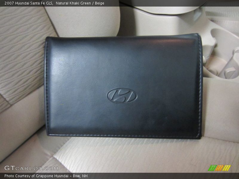 Natural Khaki Green / Beige 2007 Hyundai Santa Fe GLS