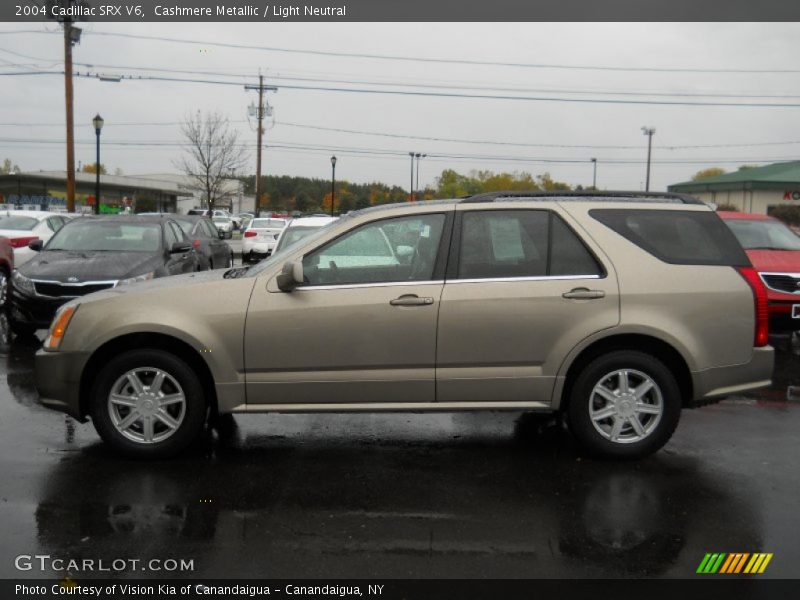 Cashmere Metallic / Light Neutral 2004 Cadillac SRX V6