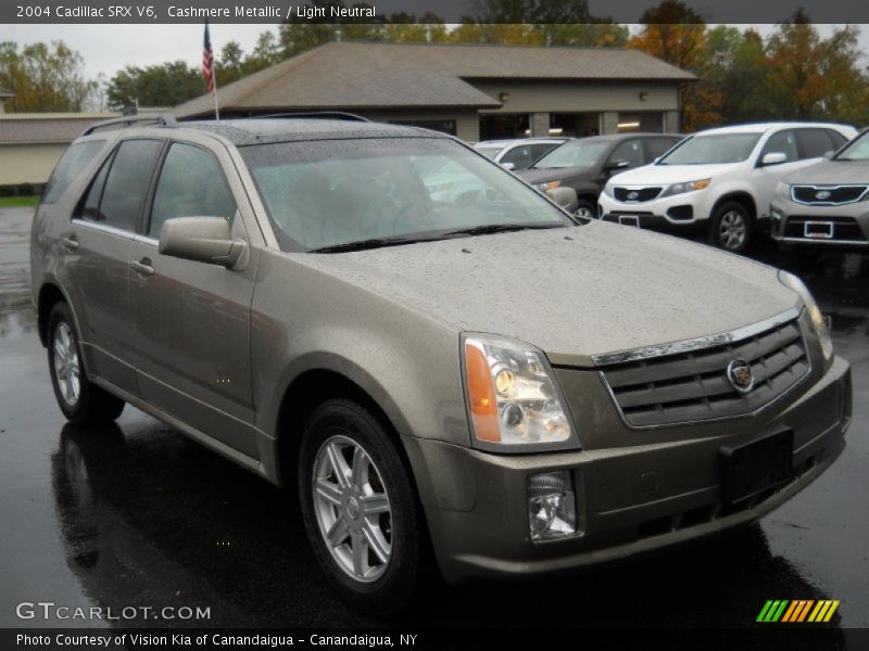 Cashmere Metallic / Light Neutral 2004 Cadillac SRX V6