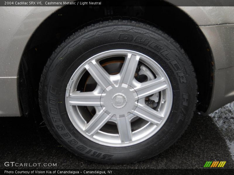 Cashmere Metallic / Light Neutral 2004 Cadillac SRX V6