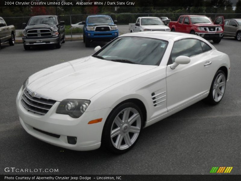 Alabaster White / Dark Slate Gray 2004 Chrysler Crossfire Limited Coupe