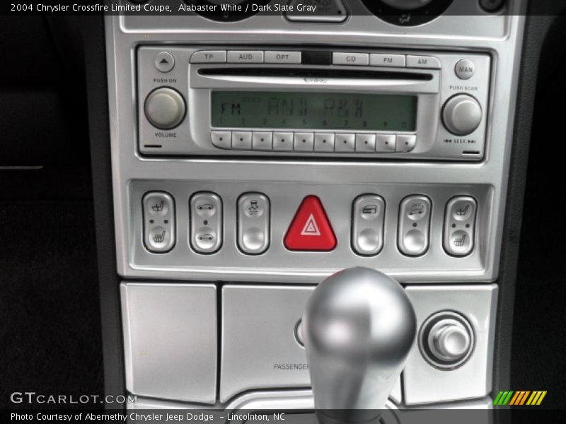 Alabaster White / Dark Slate Gray 2004 Chrysler Crossfire Limited Coupe