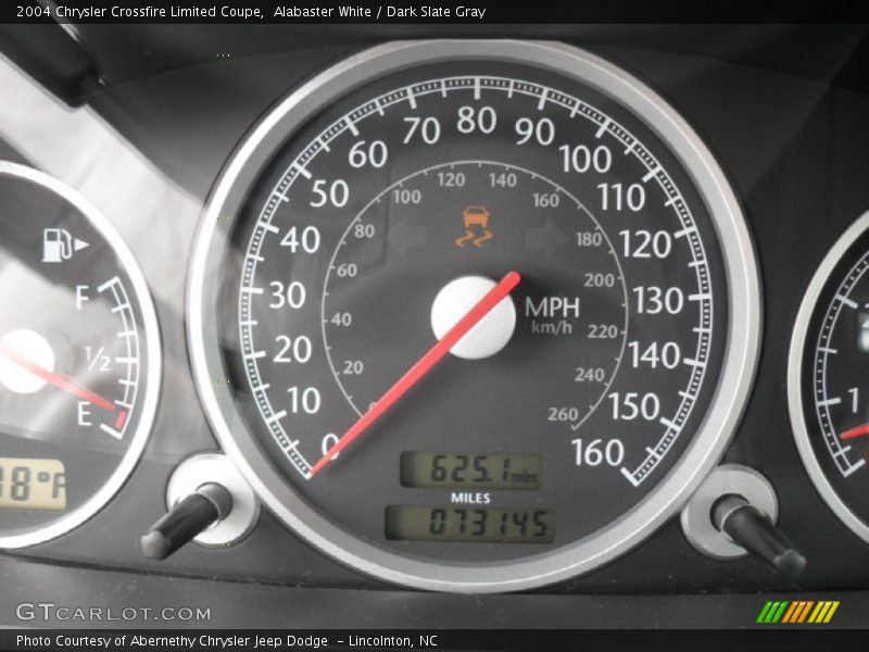 Alabaster White / Dark Slate Gray 2004 Chrysler Crossfire Limited Coupe
