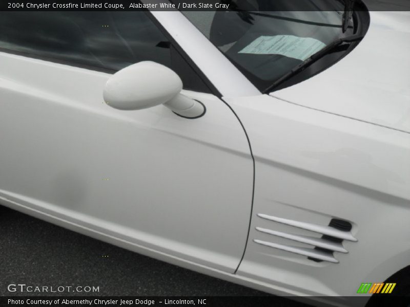 Alabaster White / Dark Slate Gray 2004 Chrysler Crossfire Limited Coupe