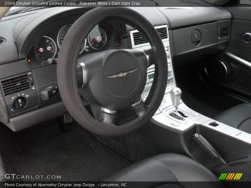 Alabaster White / Dark Slate Gray 2004 Chrysler Crossfire Limited Coupe