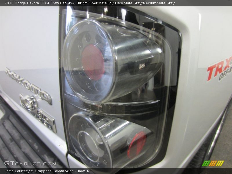 Bright Silver Metallic / Dark Slate Gray/Medium Slate Gray 2010 Dodge Dakota TRX4 Crew Cab 4x4