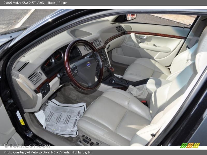  2006 S80 2.5T AWD Beige Interior